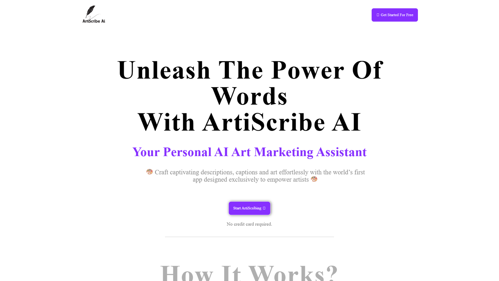 ArtiScribe AI — интерфейс нейросети ArtiScribe AI — интерфейс нейросети