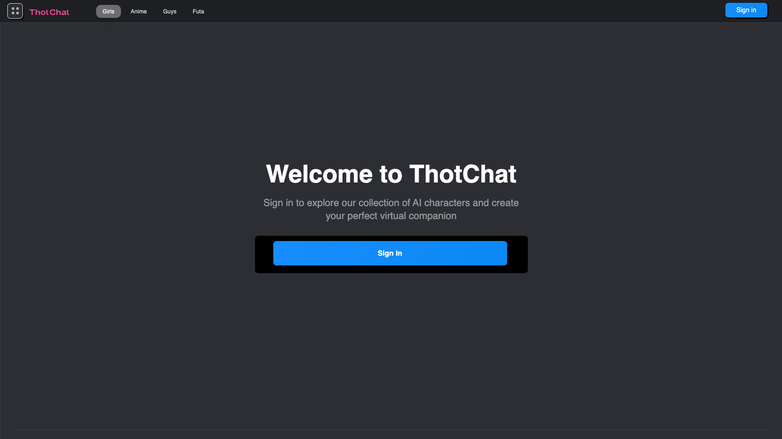 ThotChat — интерфейс нейросети