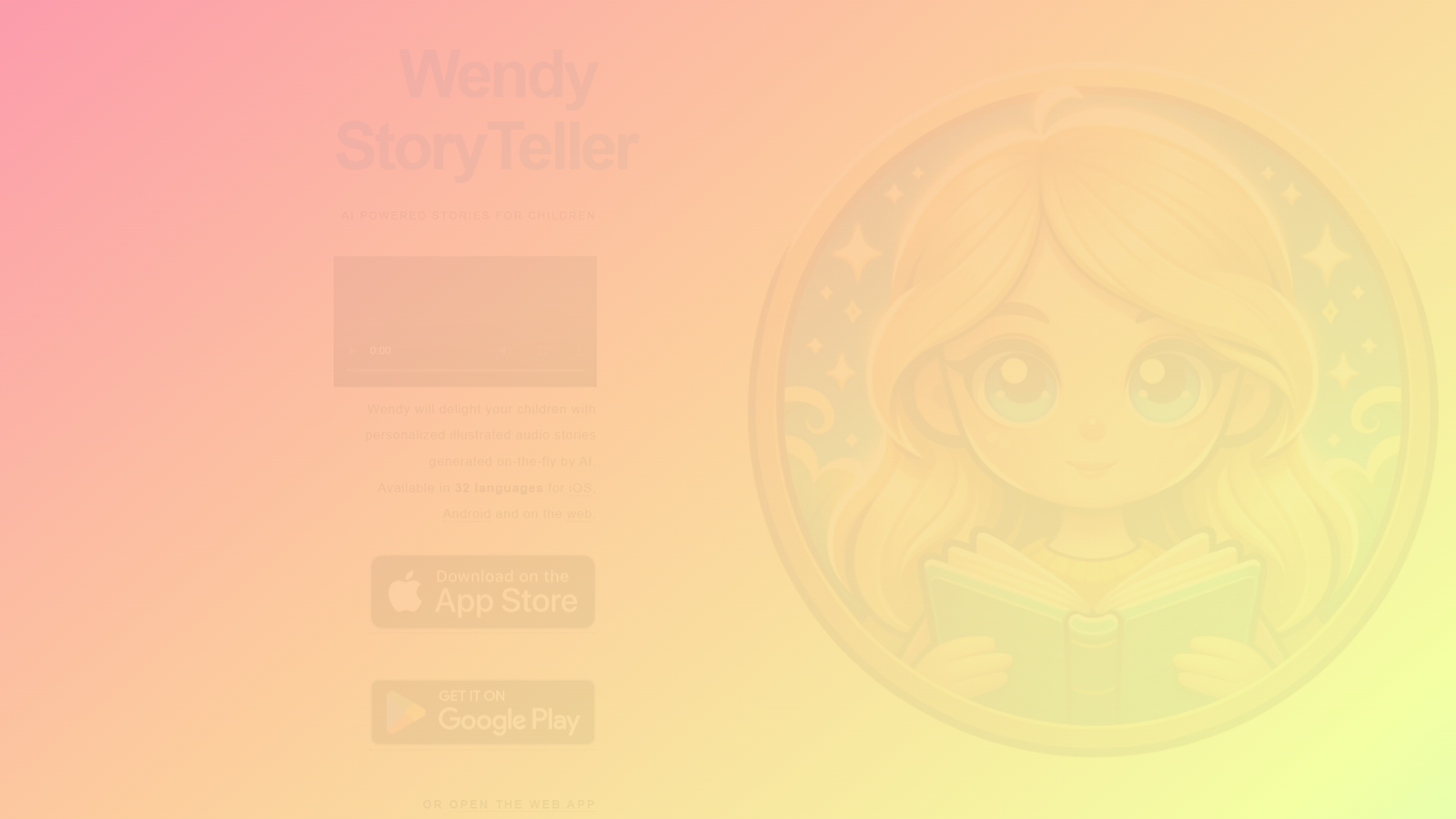 Wendy StoryTeller — интерфейс нейросети Wendy StoryTeller — интерфейс нейросети