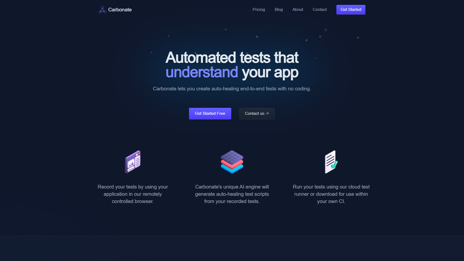 Carbonate — интерфейс нейросети Carbonate — интерфейс нейросети
