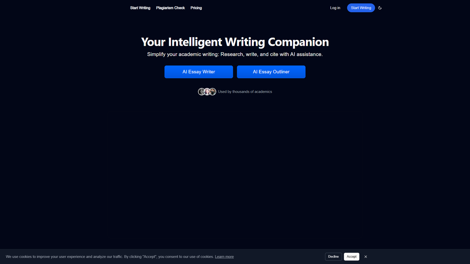 innhold.ai — интерфейс нейросети innhold.ai — интерфейс нейросети