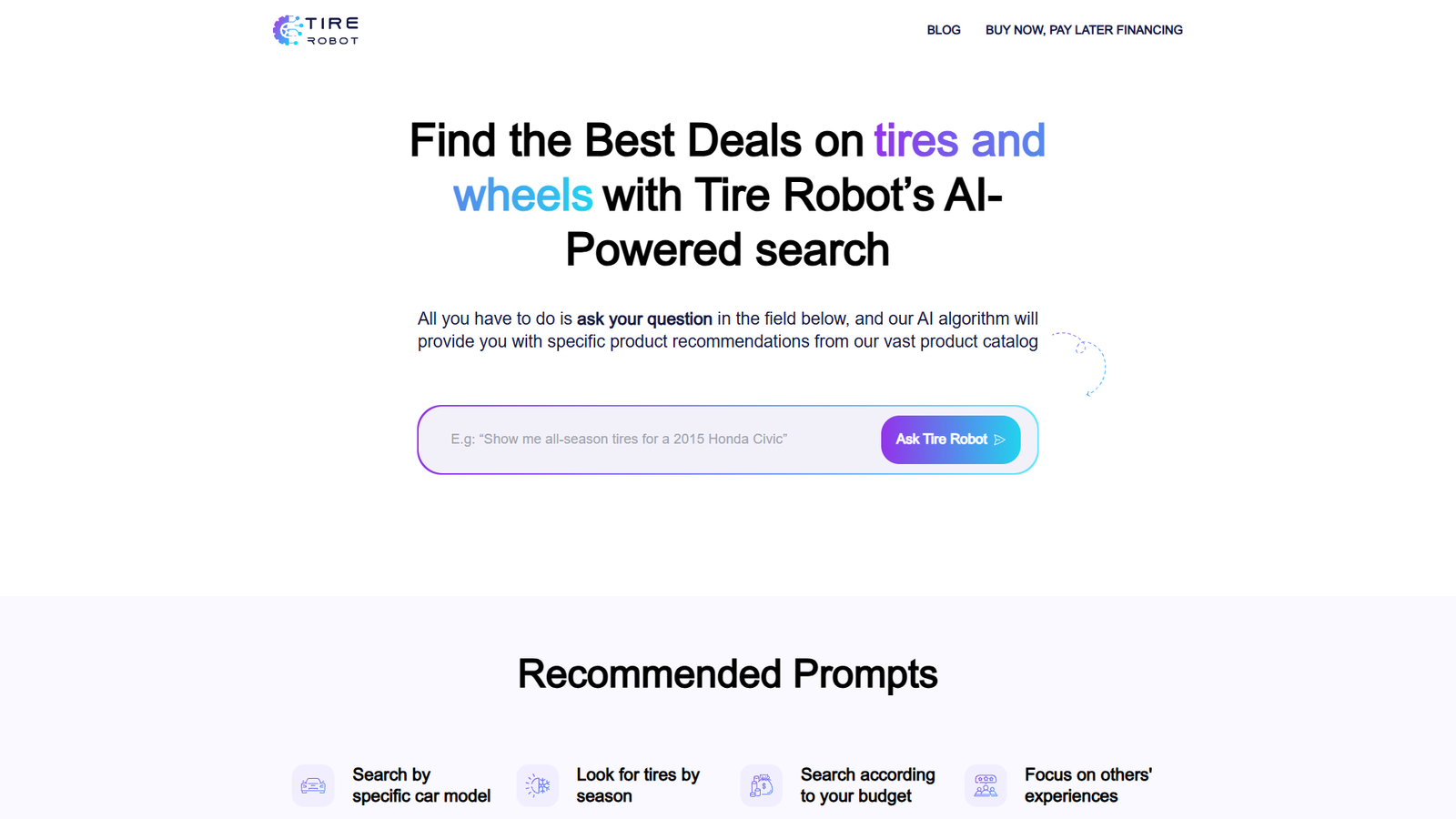 Tire Robot — интерфейс нейросети Tire Robot — интерфейс нейросети