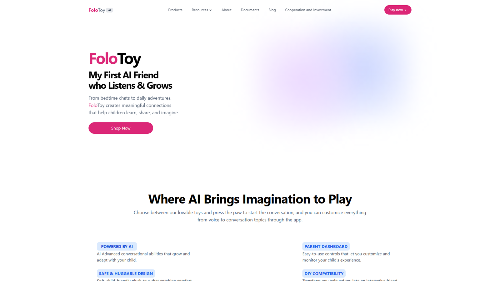 FoloToy — интерфейс нейросети FoloToy — интерфейс нейросети