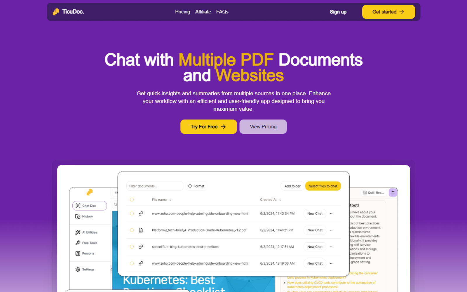 TicuDoc — интерфейс нейросети TicuDoc — интерфейс нейросети