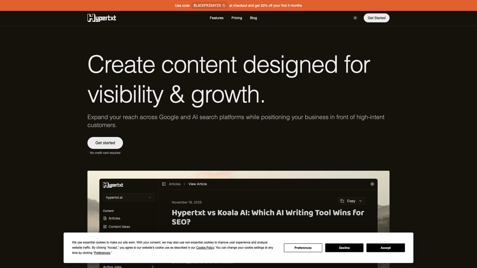 Hypertxt — интерфейс нейросети Hypertxt — интерфейс нейросети