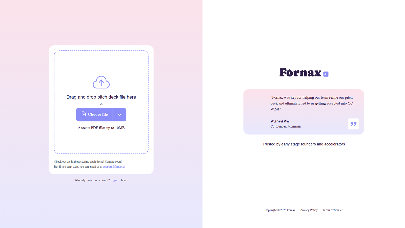 Fornax AI — интерфейс нейросети Fornax AI — интерфейс нейросети