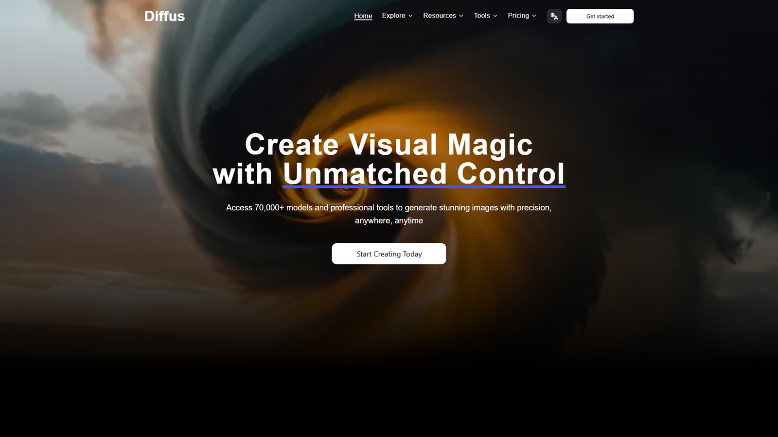 Diffus — интерфейс нейросети Diffus — интерфейс нейросети