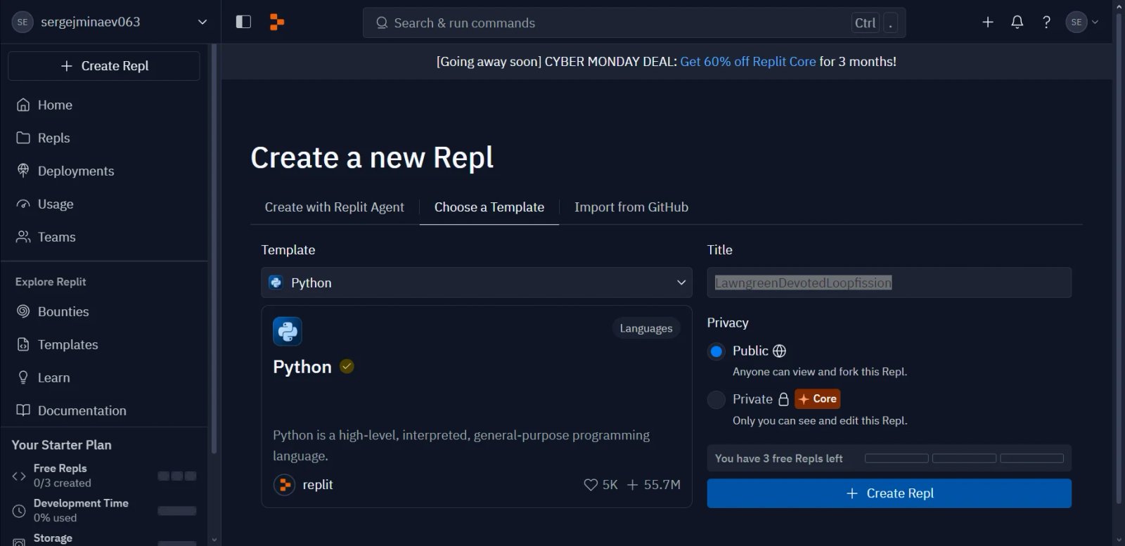 Replit AI Templates