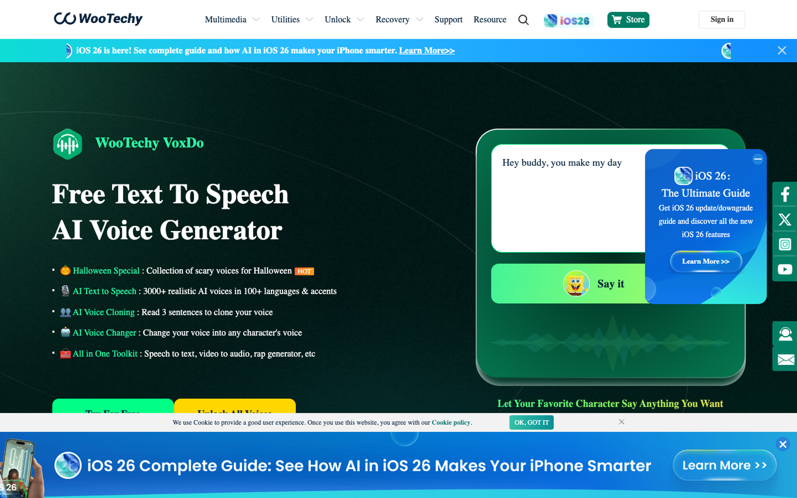 VoxDo — интерфейс нейросети VoxDo — интерфейс нейросети