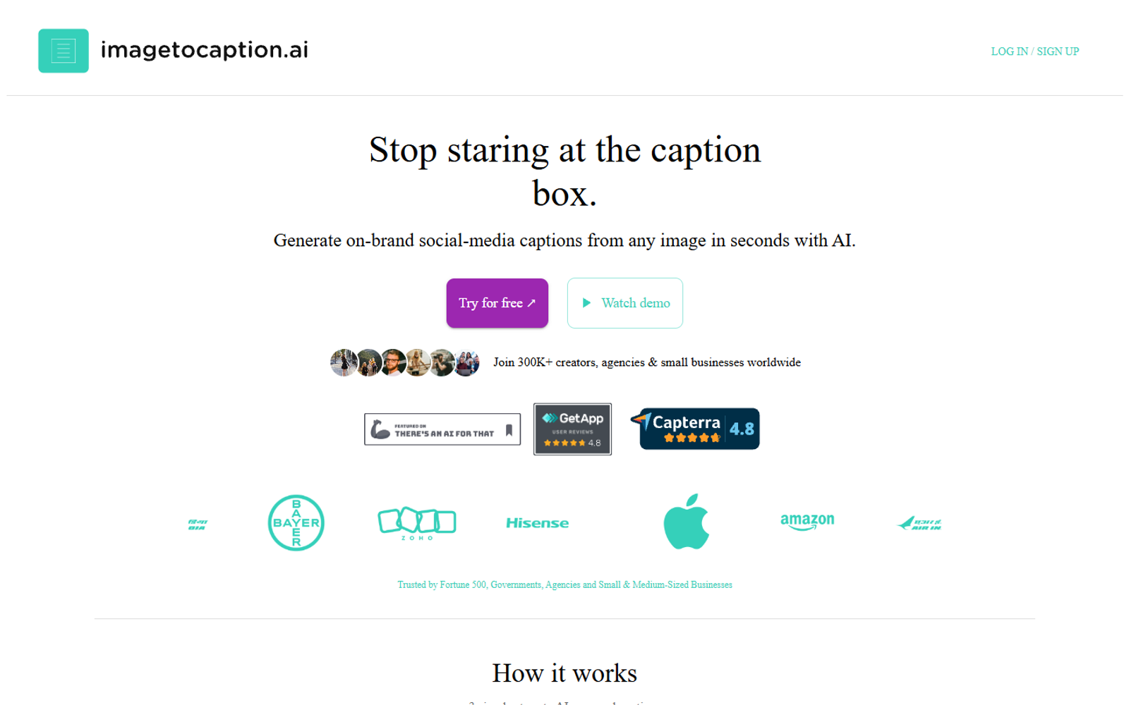 ImageToCaption AI — интерфейс нейросети ImageToCaption AI — интерфейс нейросети