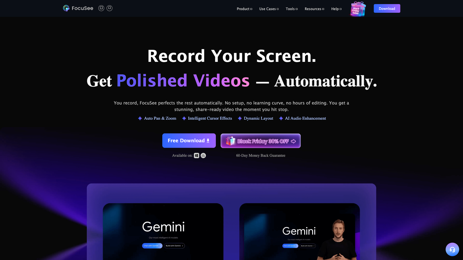 FocuSee — интерфейс нейросети FocuSee — интерфейс нейросети