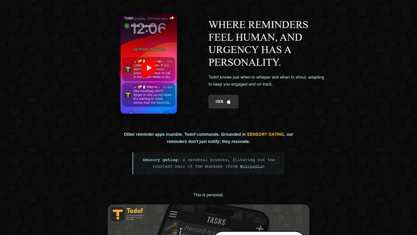 Todof — интерфейс нейросети Todof — интерфейс нейросети