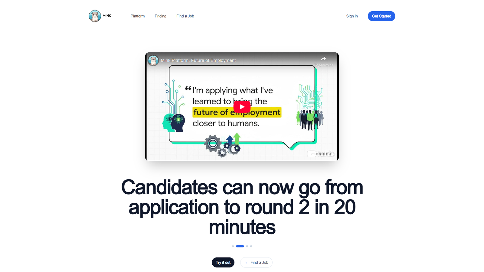 Mink — интерфейс нейросети Mink — интерфейс нейросети