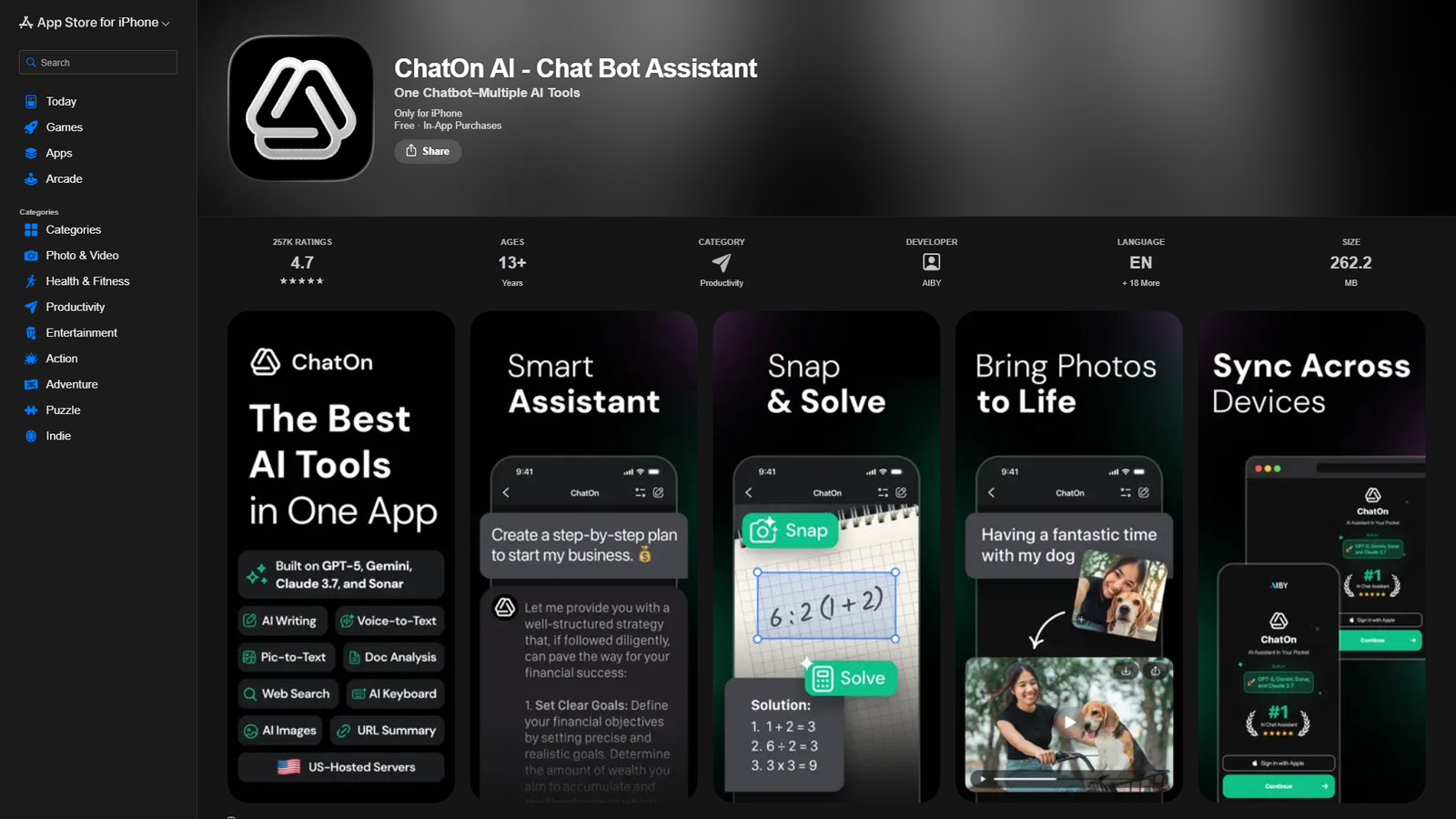 ChatOn AI — Chat Bot Assistant — интерфейс нейросети ChatOn AI — Chat Bot Assistant — интерфейс нейросети