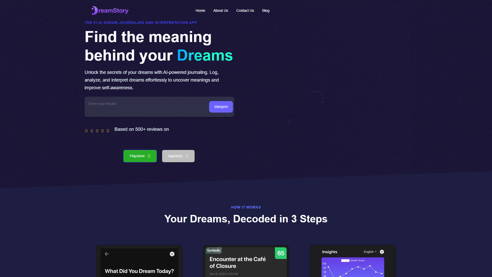 DreamStory — интерфейс нейросети DreamStory — интерфейс нейросети