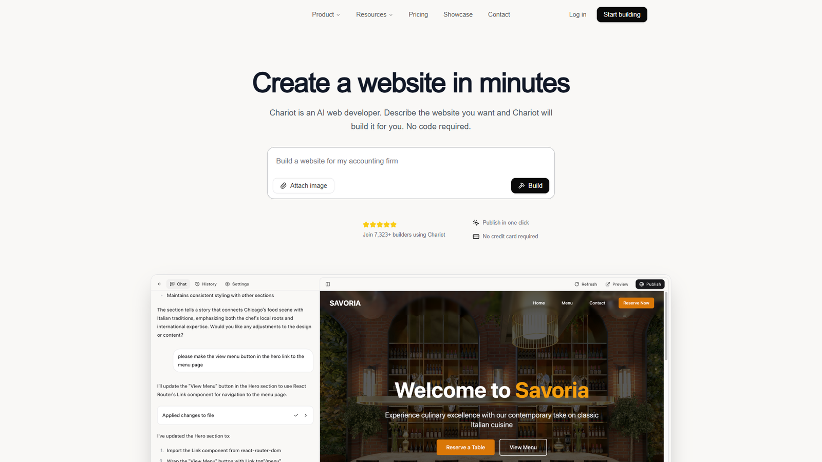 Chariot — интерфейс нейросети Chariot — интерфейс нейросети