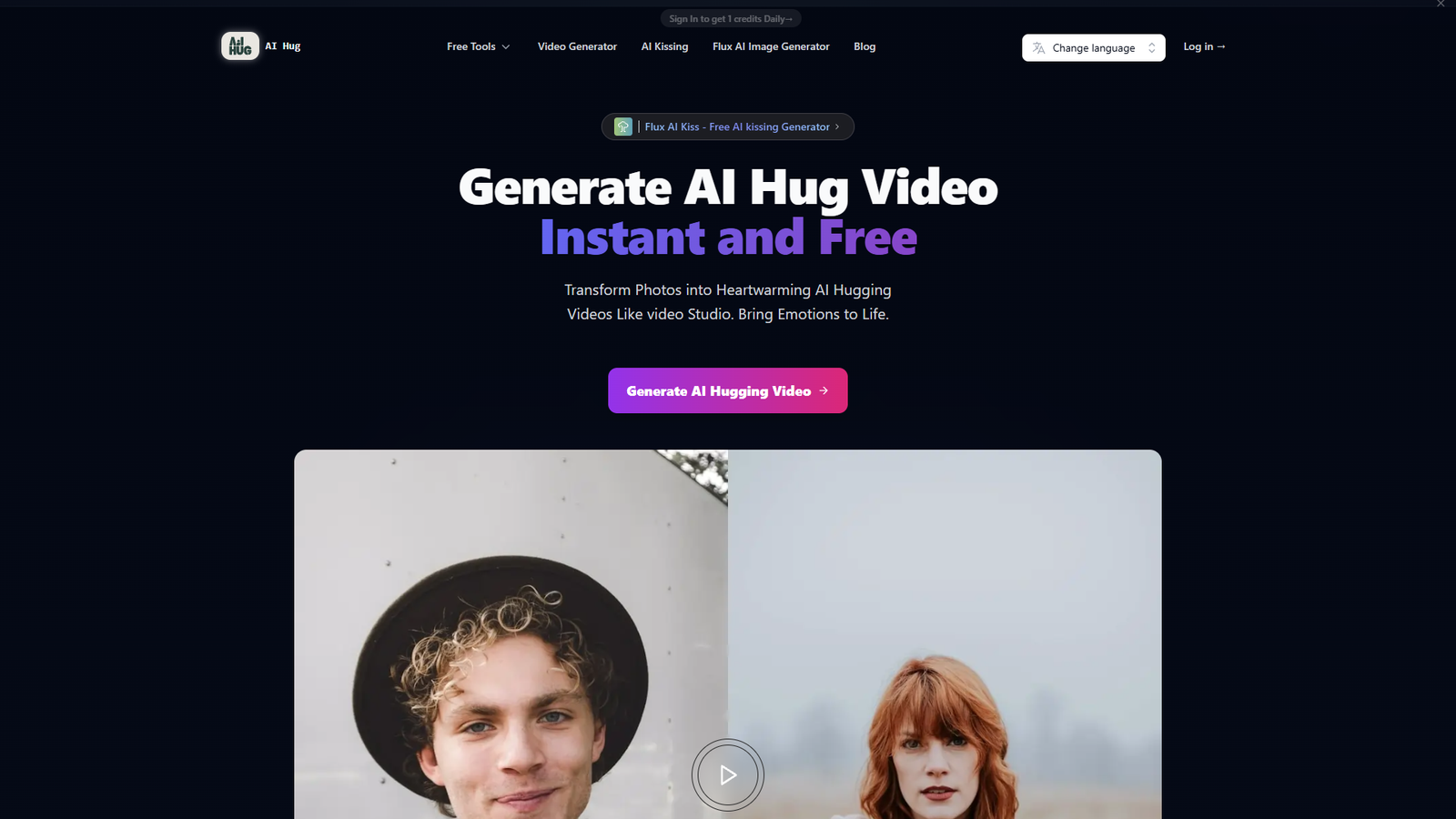 AI Hugging — интерфейс нейросети AI Hugging — интерфейс нейросети