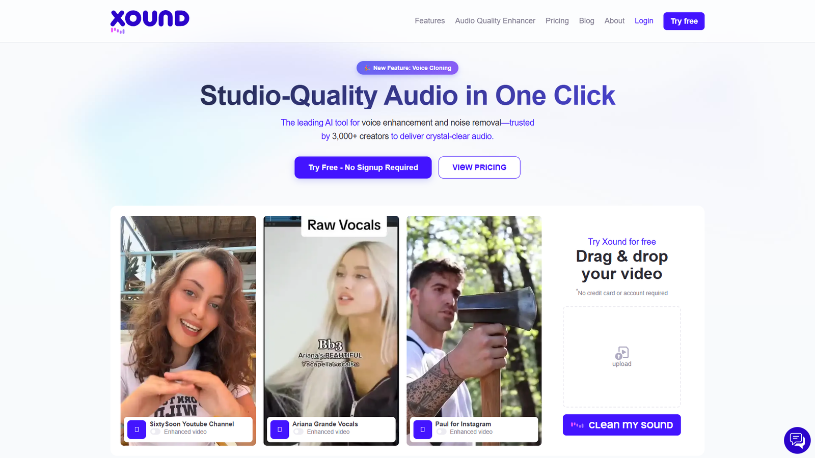 Xound.io — интерфейс нейросети Xound.io — интерфейс нейросети