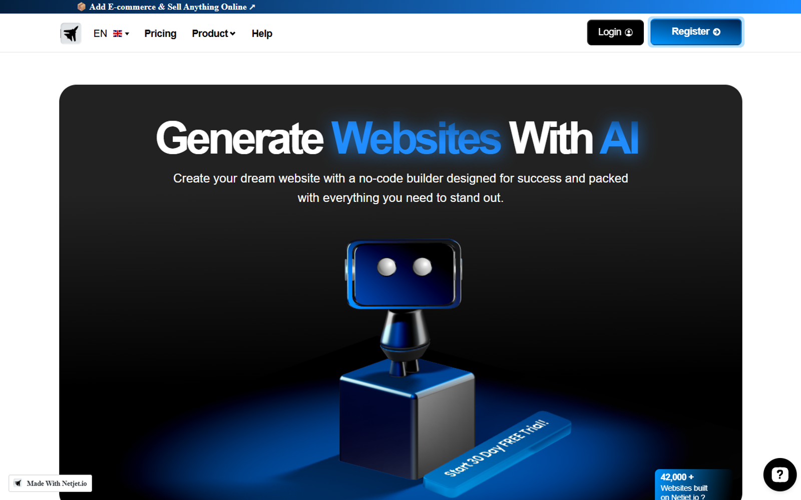 Netjet.io — интерфейс нейросети Netjet.io — интерфейс нейросети