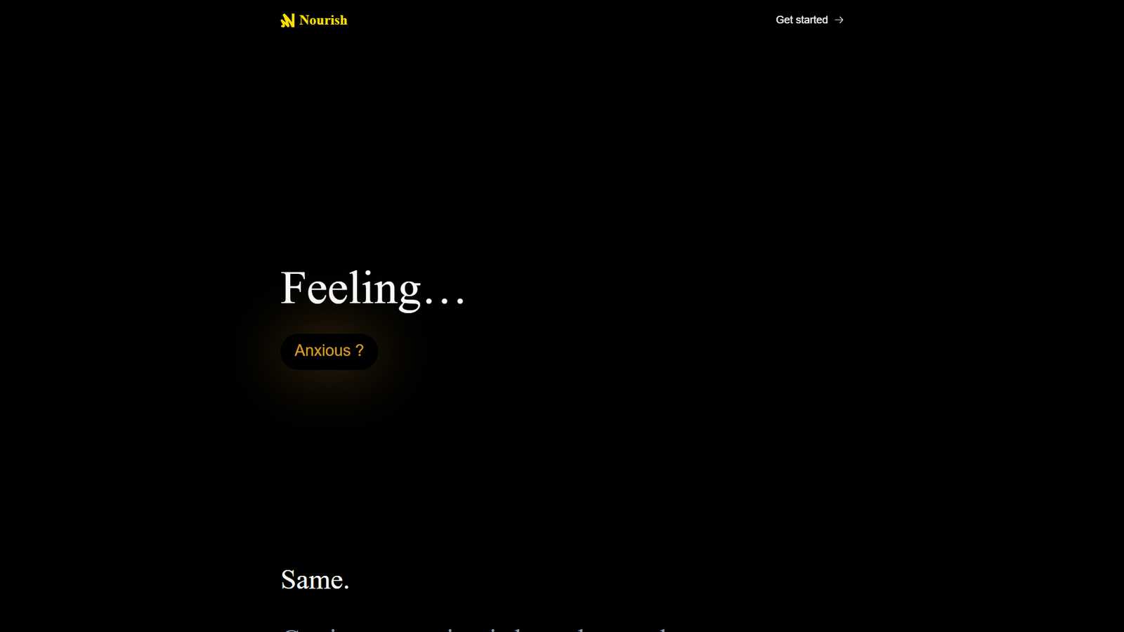 Nourish — интерфейс нейросети Nourish — интерфейс нейросети