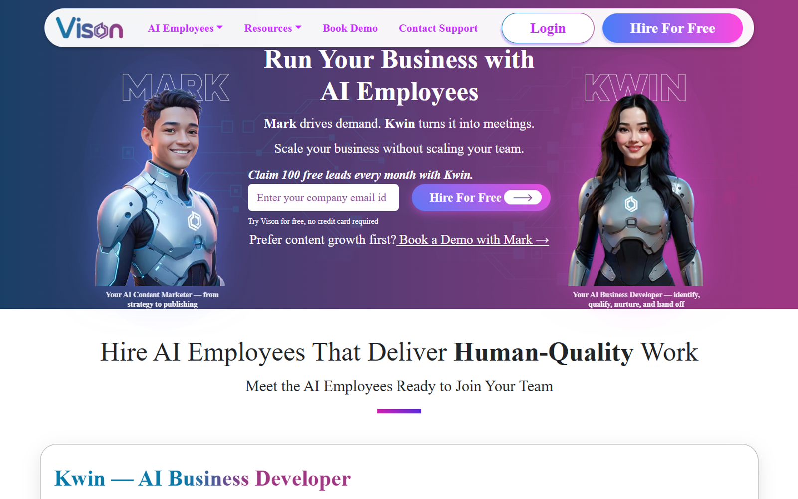 Vison AI — интерфейс нейросети Vison AI — интерфейс нейросети
