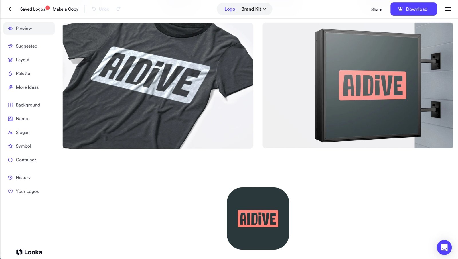 Looka Options Looka Options