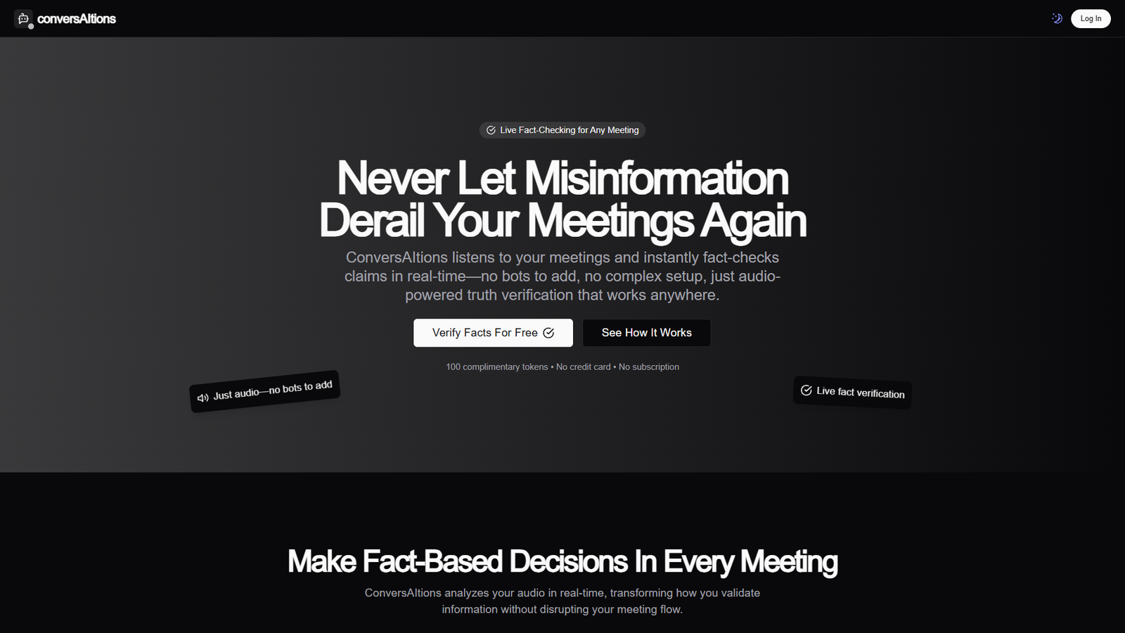 ConversAItions — интерфейс нейросети ConversAItions — интерфейс нейросети