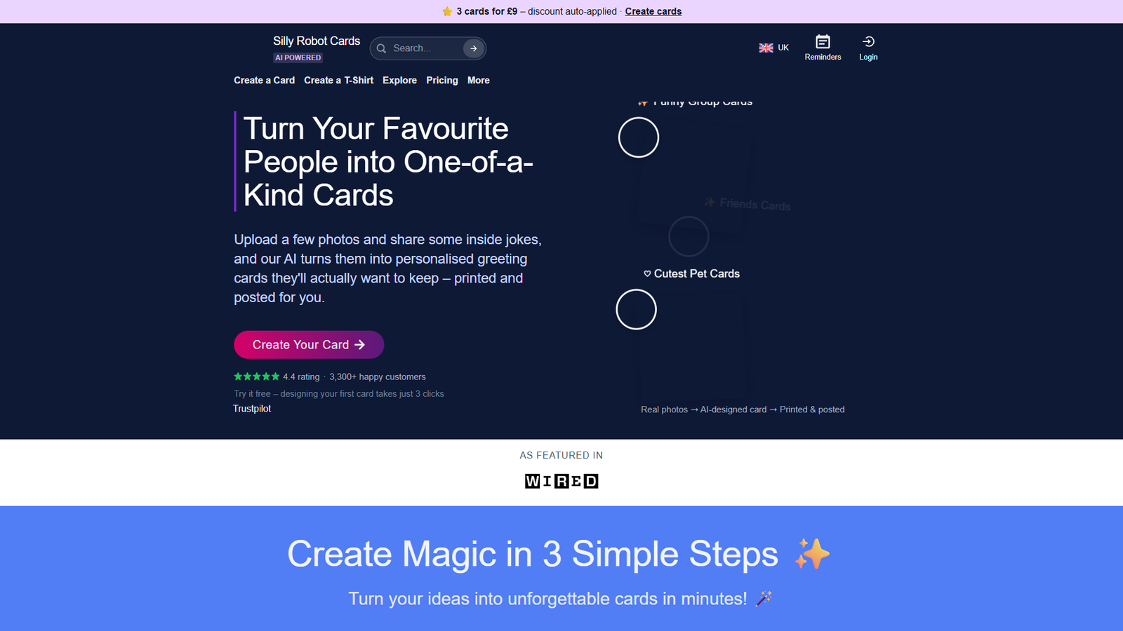 Silly Robot Cards — интерфейс нейросети Silly Robot Cards — интерфейс нейросети