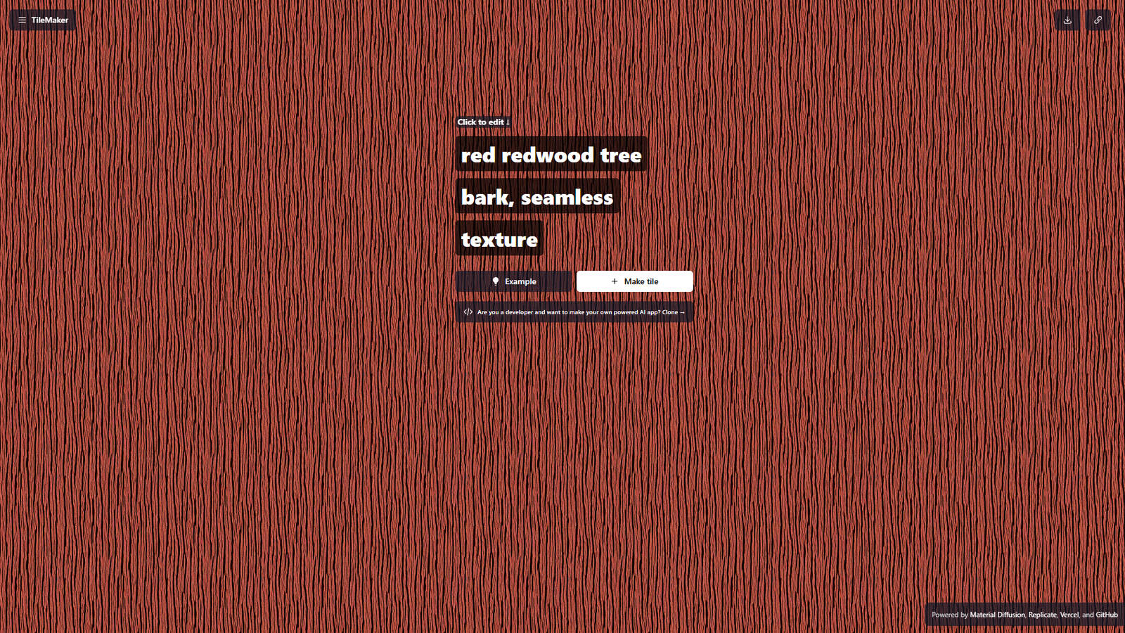 TileMaker — интерфейс нейросети TileMaker — интерфейс нейросети