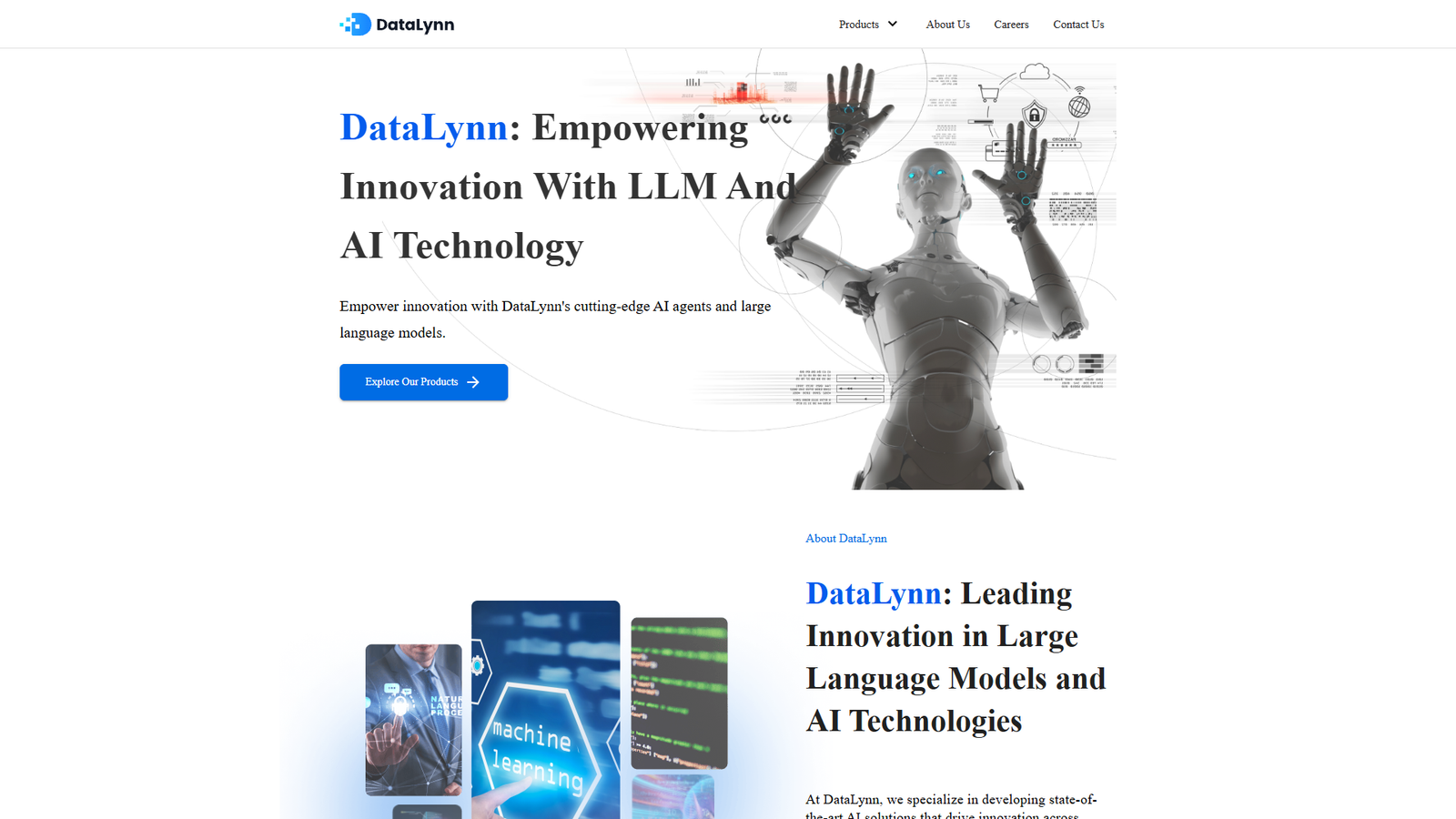 DataLynn — интерфейс нейросети DataLynn — интерфейс нейросети