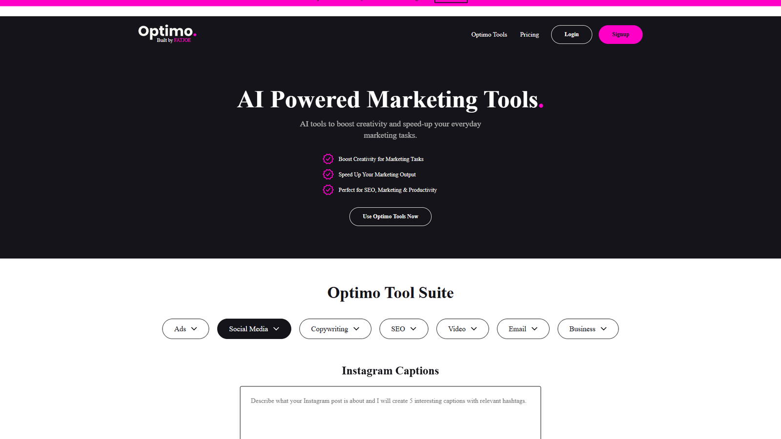 Optimo — интерфейс нейросети Optimo — интерфейс нейросети