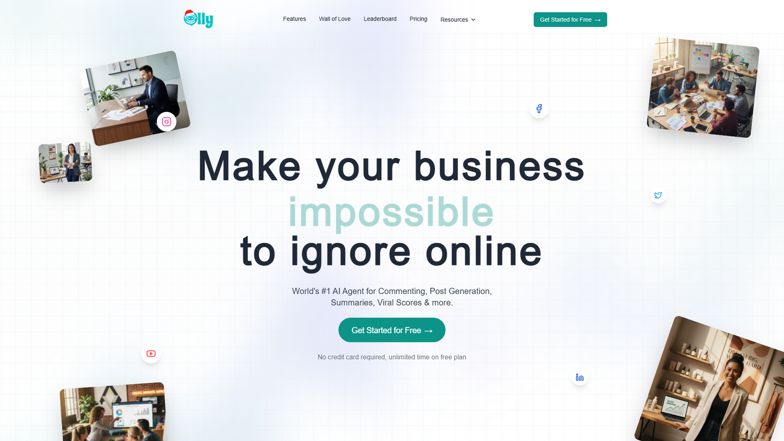 Olly Social — интерфейс нейросети Olly Social — интерфейс нейросети