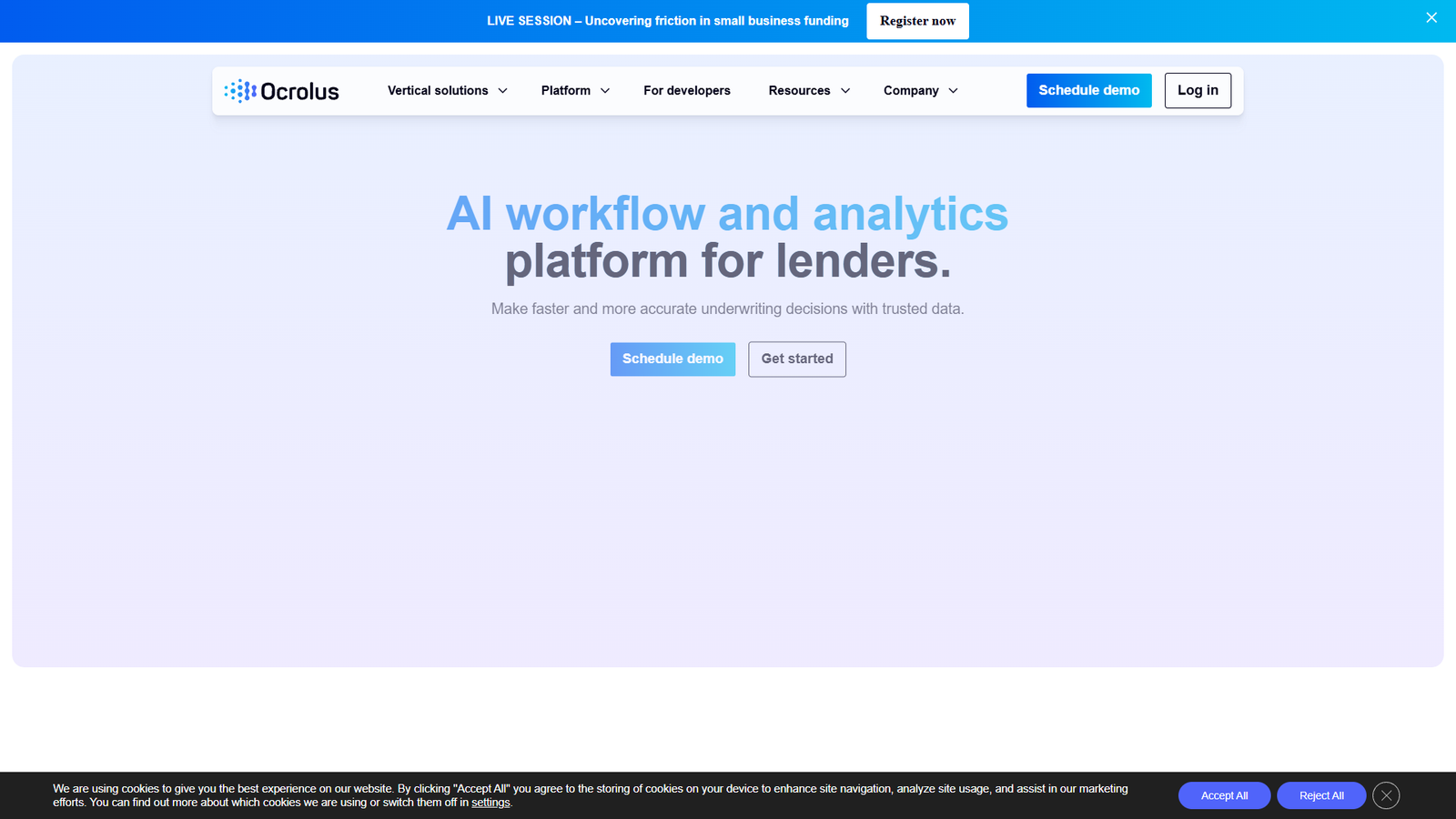 Ocrolus — интерфейс нейросети Ocrolus — интерфейс нейросети