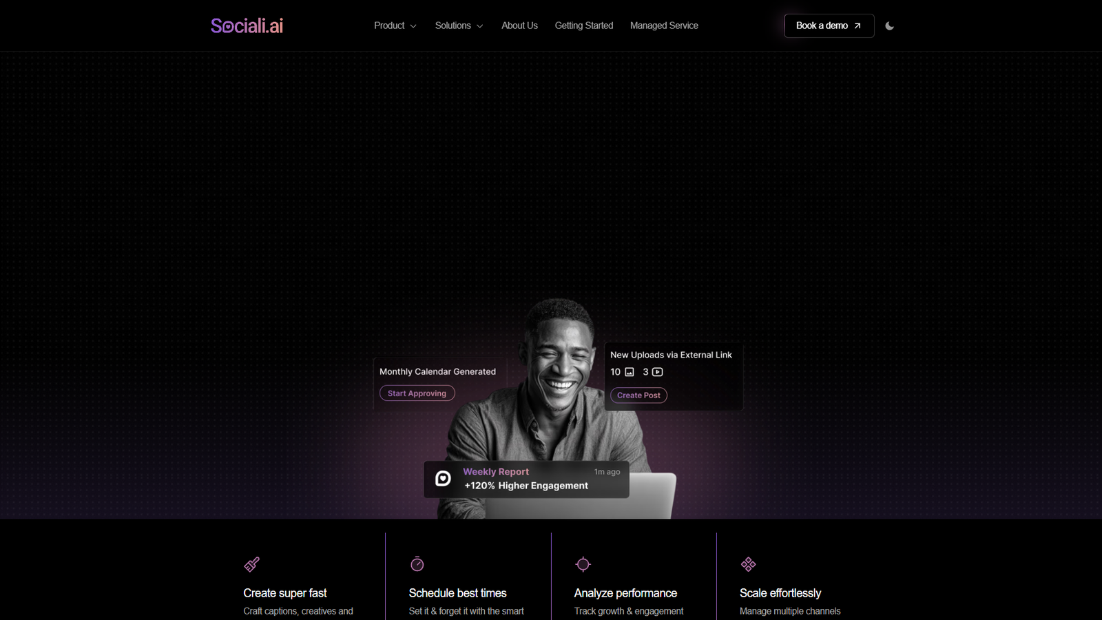 Sociali.ai — интерфейс нейросети Sociali.ai — интерфейс нейросети