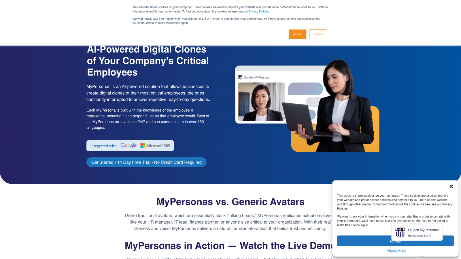 MyPersonas — интерфейс нейросети MyPersonas — интерфейс нейросети