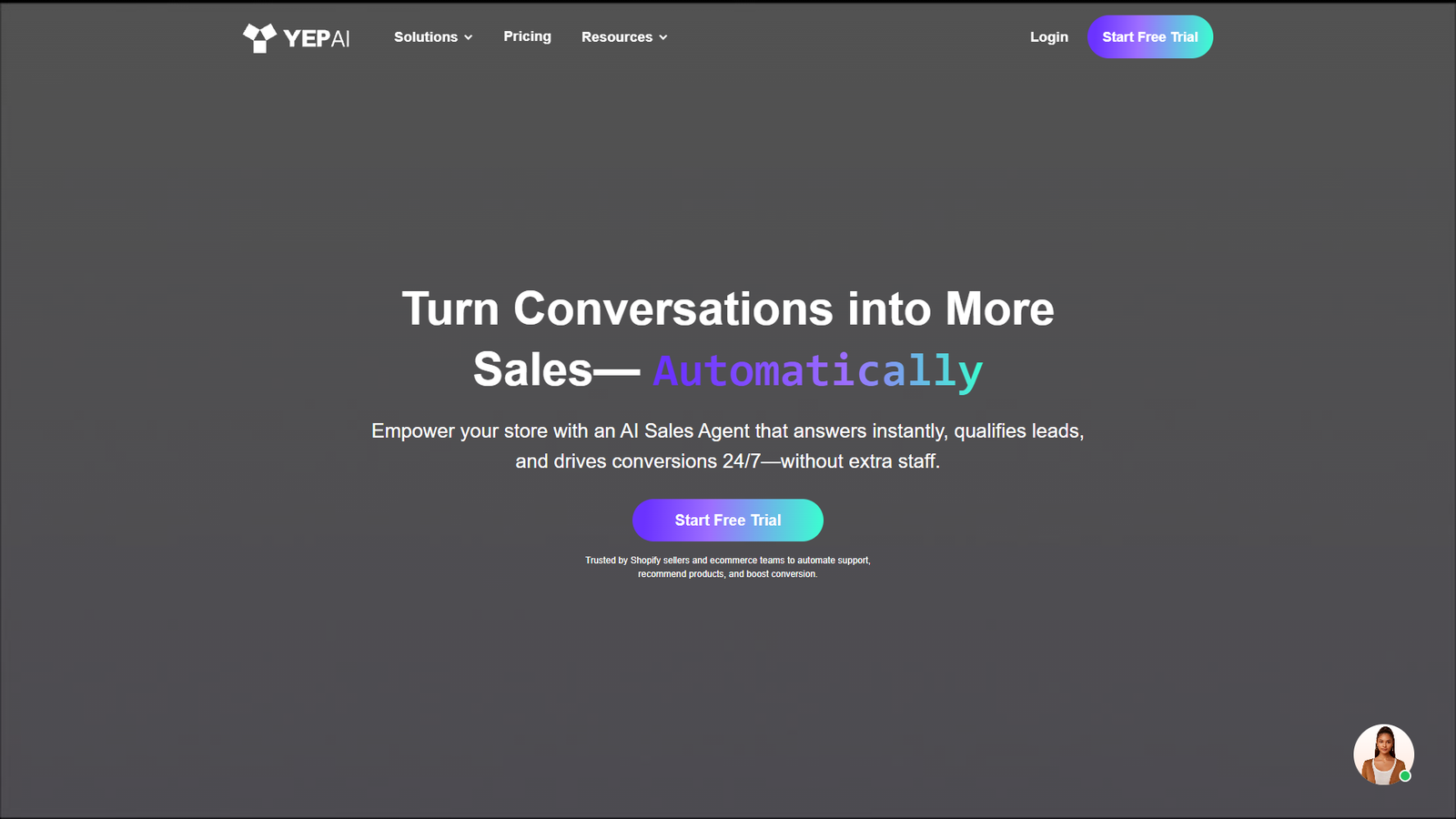Yep AI — интерфейс нейросети Yep AI — интерфейс нейросети