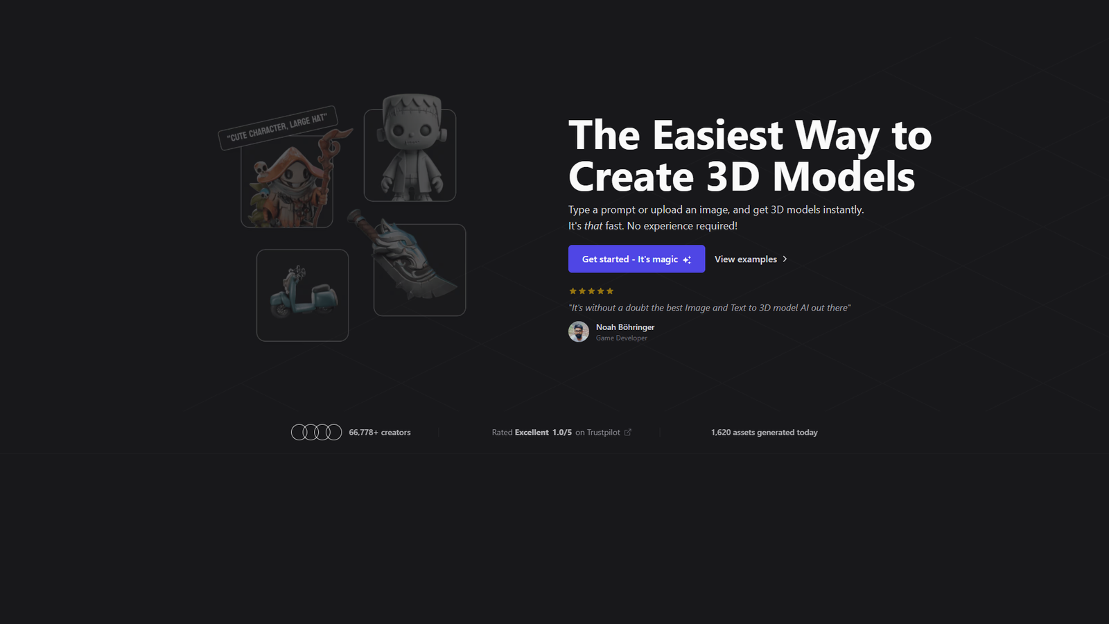 3D AI Studio — интерфейс нейросети 3D AI Studio — интерфейс нейросети