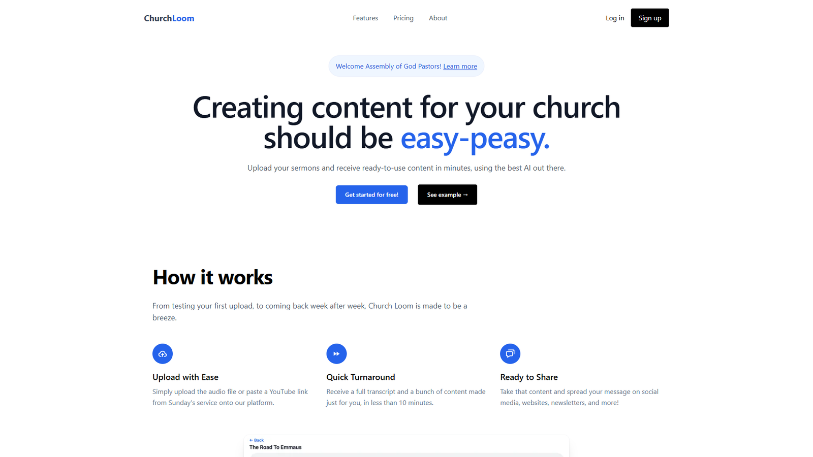 Church Loom — интерфейс нейросети Church Loom — интерфейс нейросети
