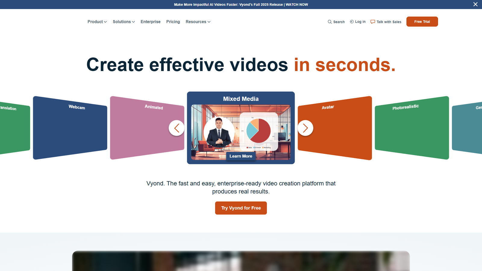Vyond — интерфейс нейросети Vyond — интерфейс нейросети