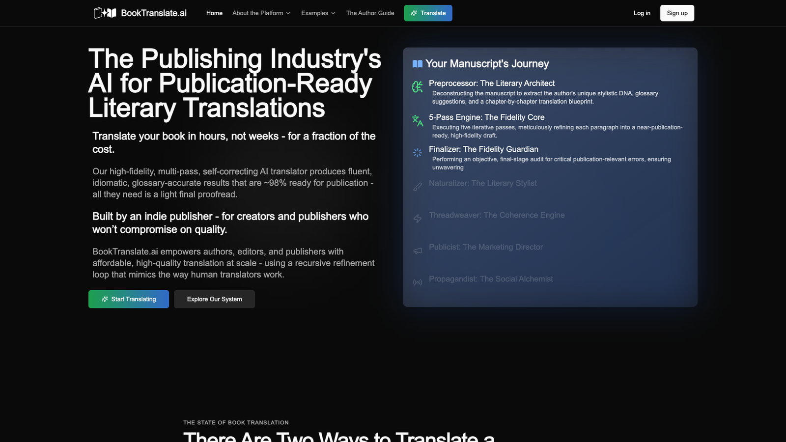 BookTranslate.ai — интерфейс нейросети BookTranslate.ai — интерфейс нейросети