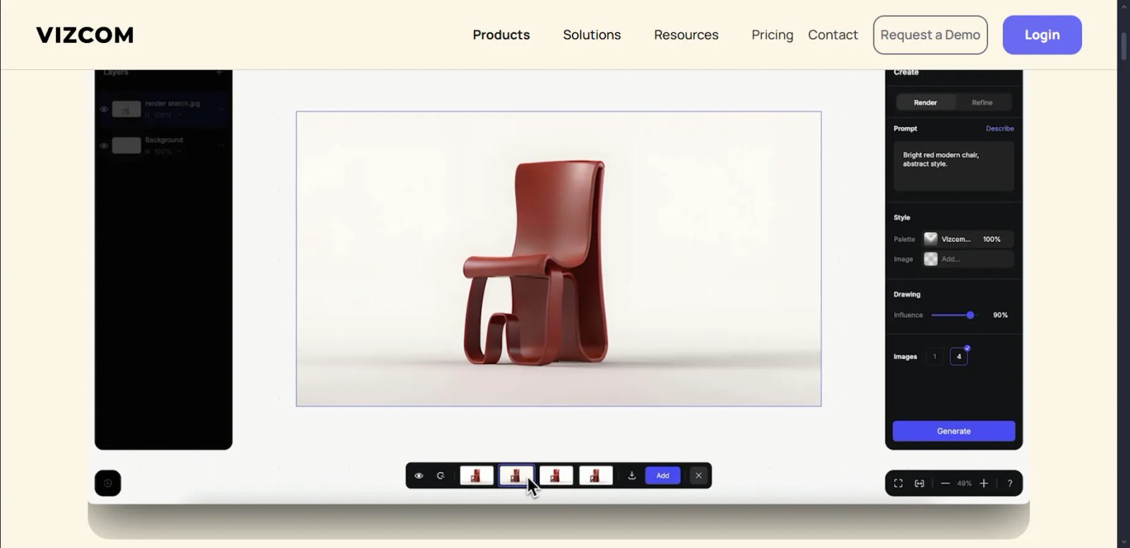 Vizcom Модель Vizcom Модель