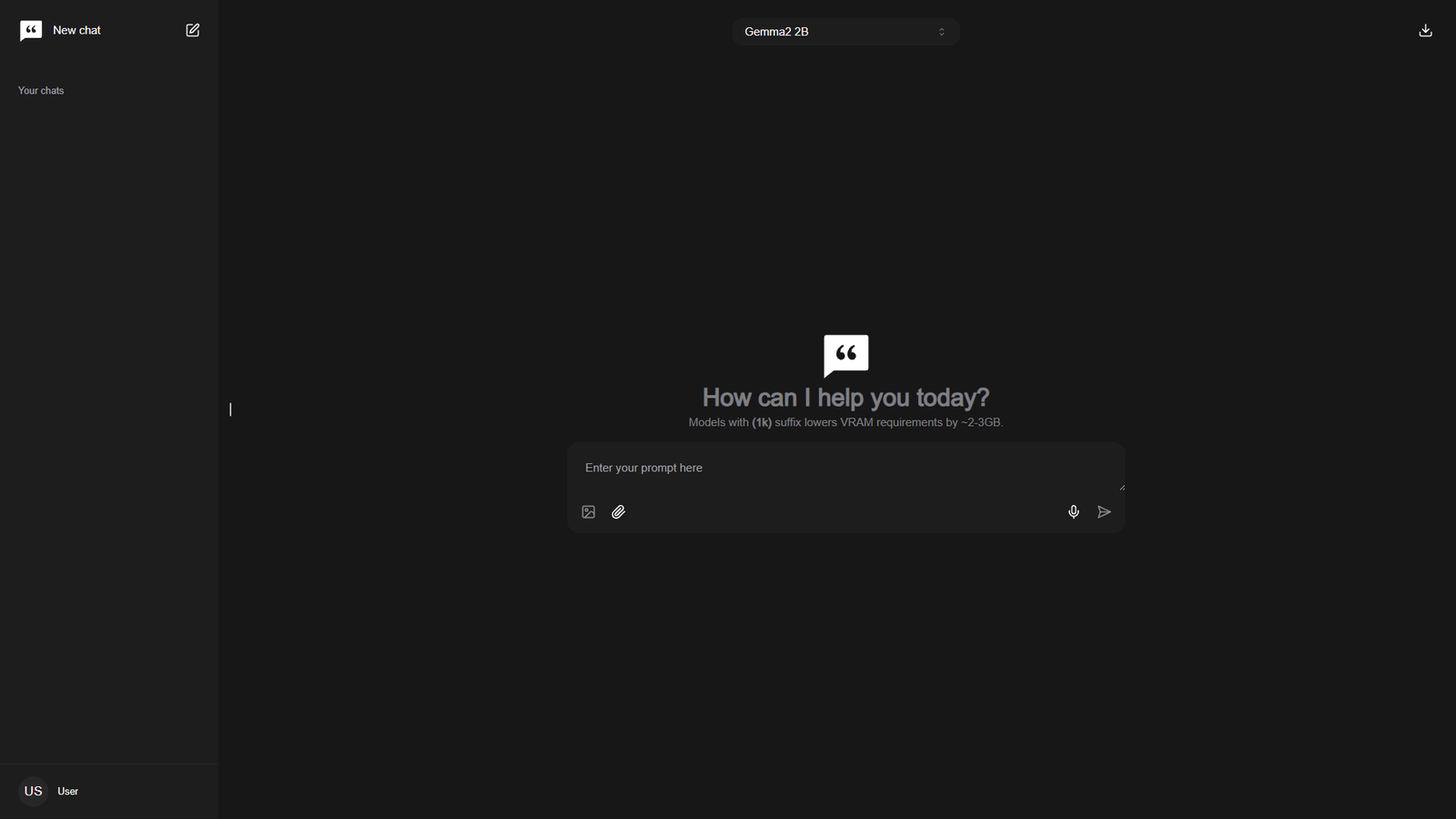 Chatty — интерфейс нейросети Chatty — интерфейс нейросети