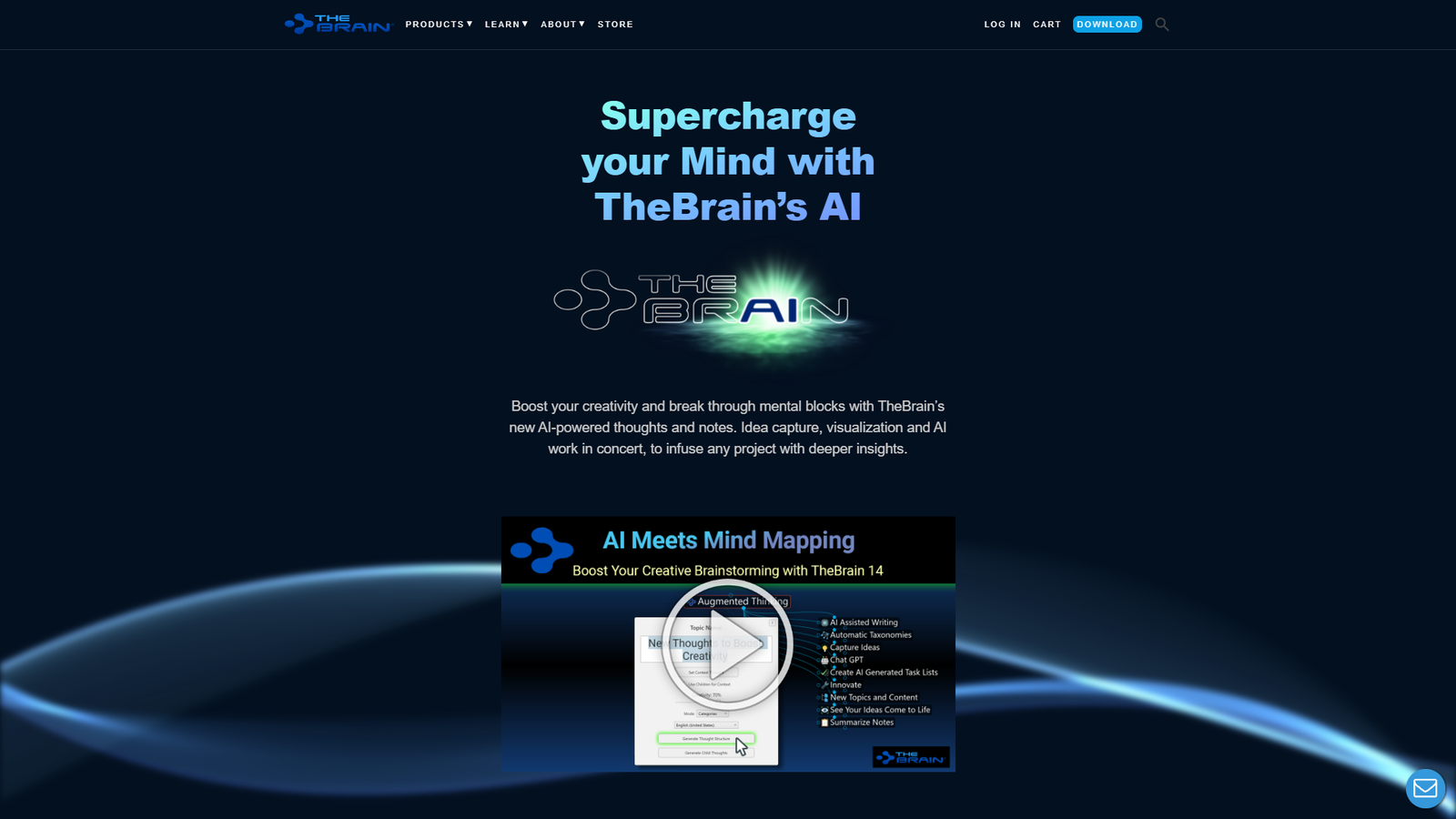 TheBrain AI — интерфейс нейросети TheBrain AI — интерфейс нейросети