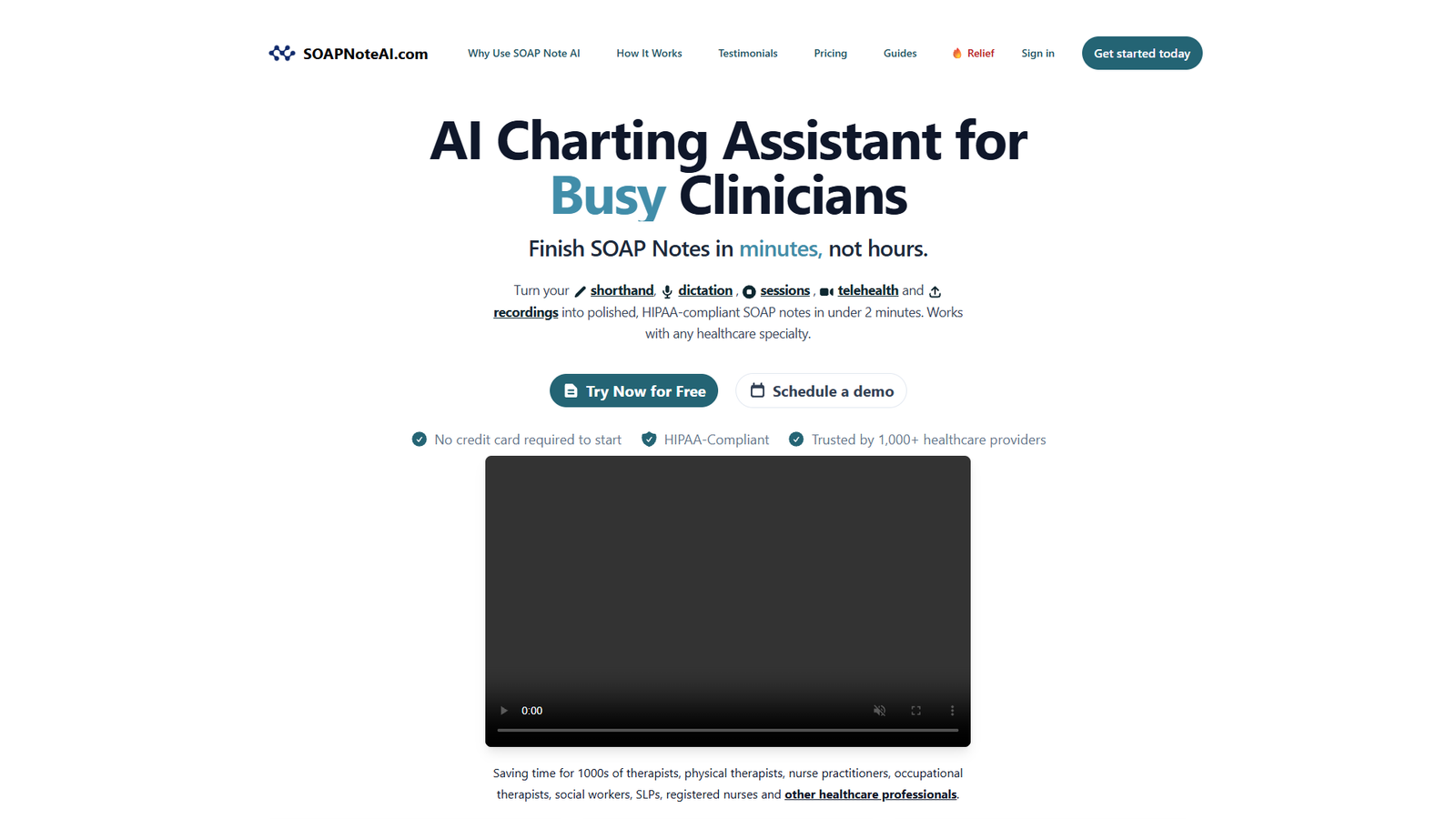 SOAPNoteAI — интерфейс нейросети SOAPNoteAI — интерфейс нейросети