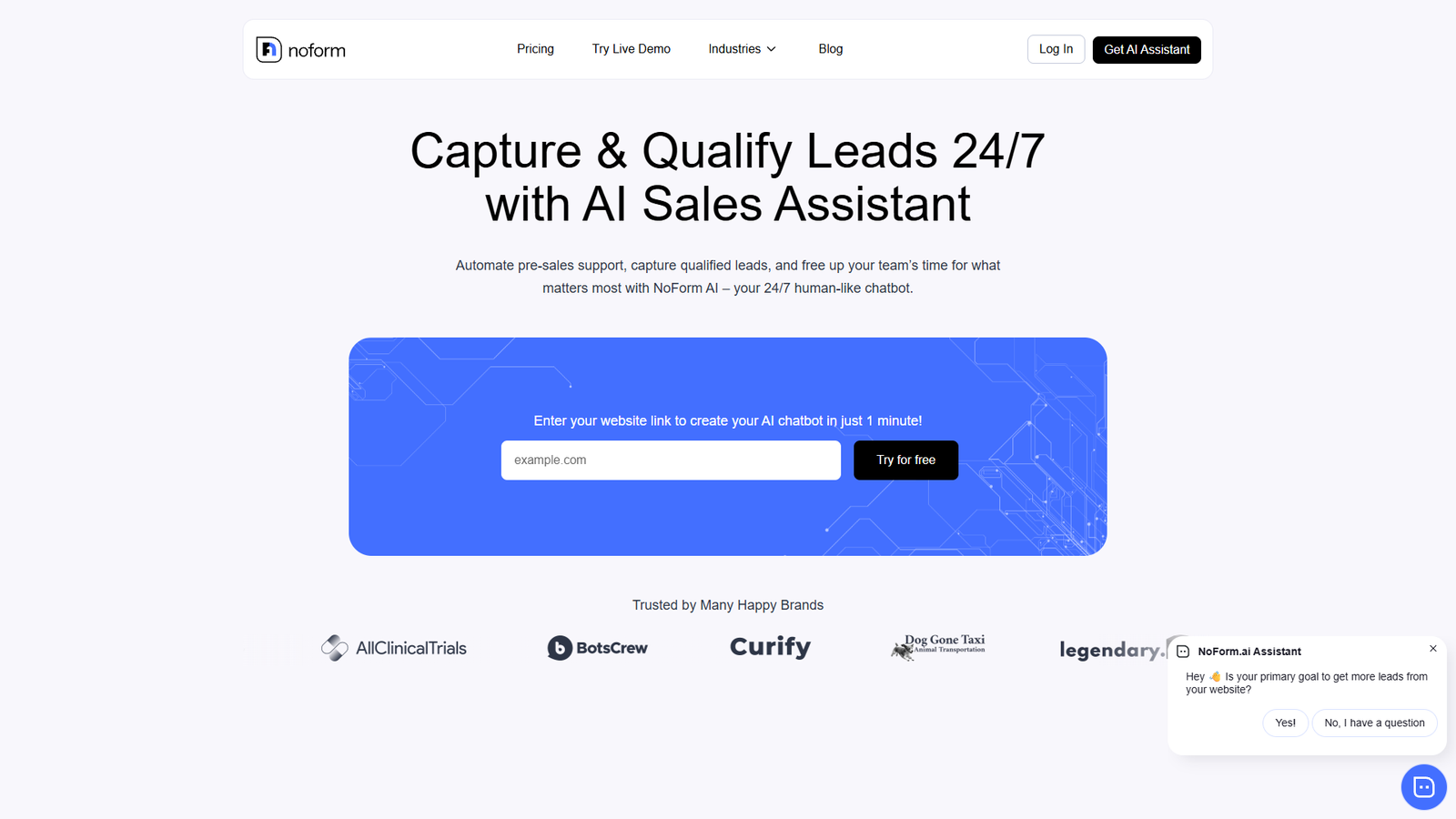 NoForm AI — интерфейс нейросети NoForm AI — интерфейс нейросети