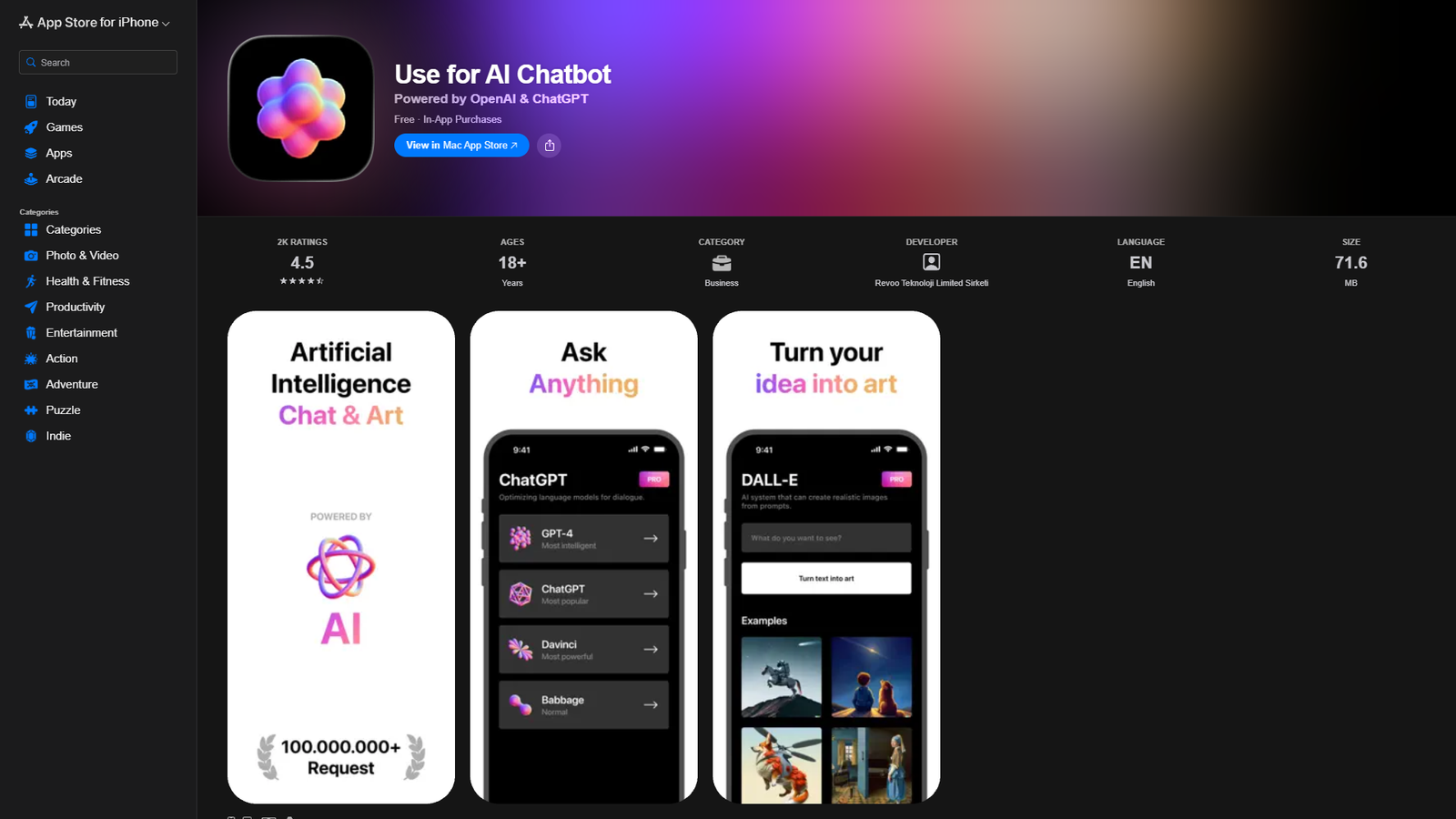 Use for AI Chatbot — интерфейс нейросети Use for AI Chatbot — интерфейс нейросети