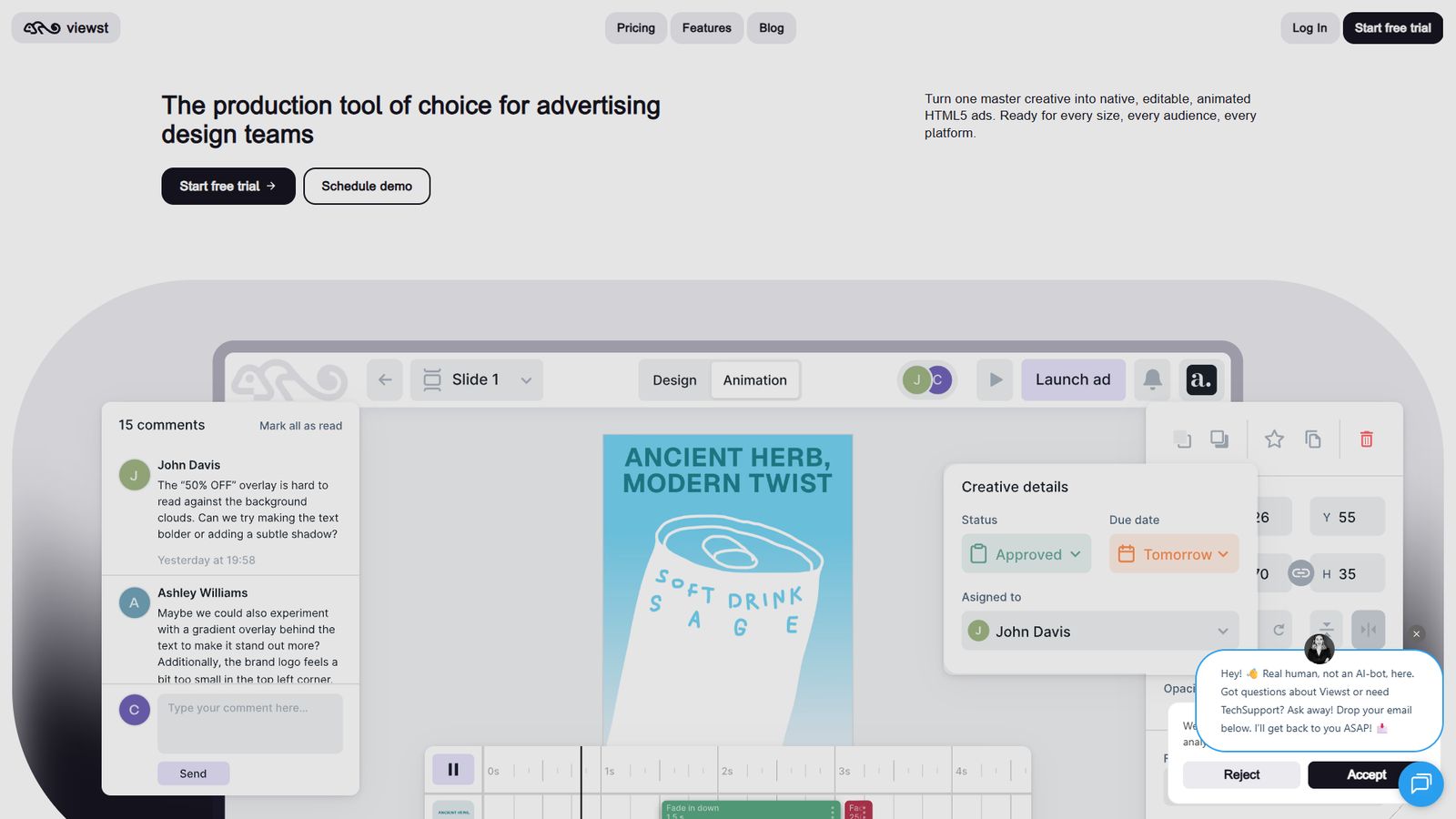 Viewst — интерфейс нейросети Viewst — интерфейс нейросети