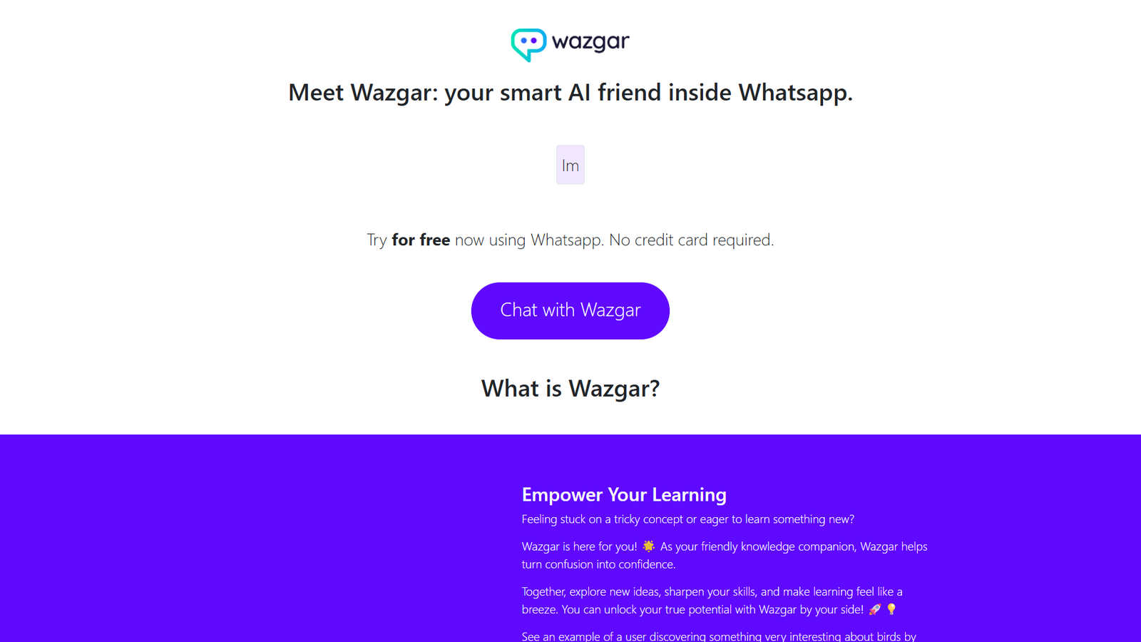 Wazgar — интерфейс нейросети Wazgar — интерфейс нейросети