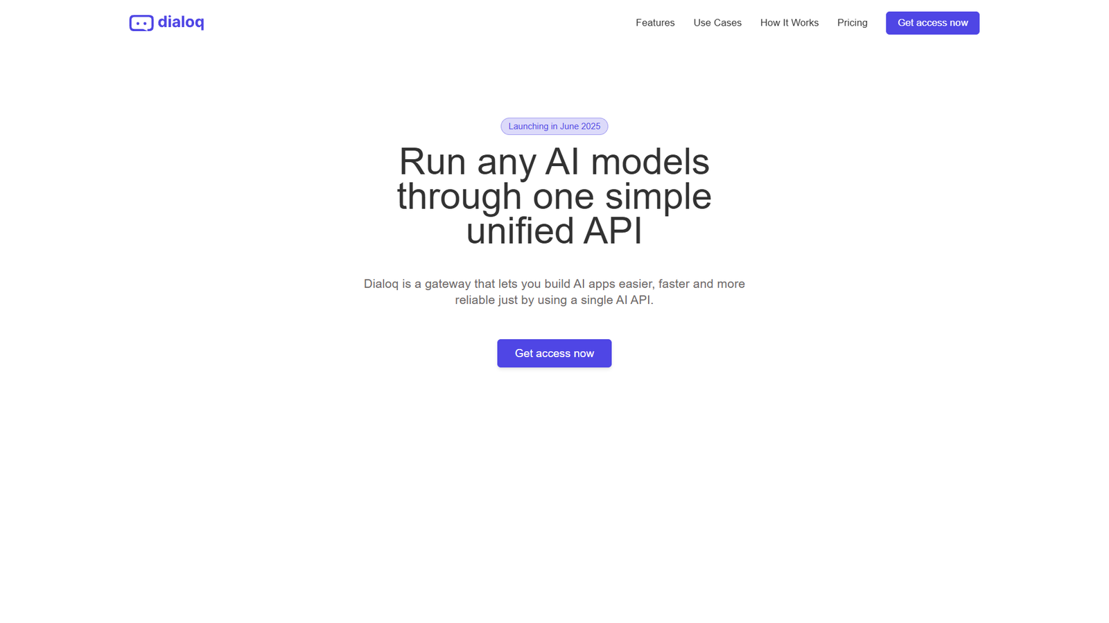 Dialoq AI — интерфейс нейросети Dialoq AI — интерфейс нейросети