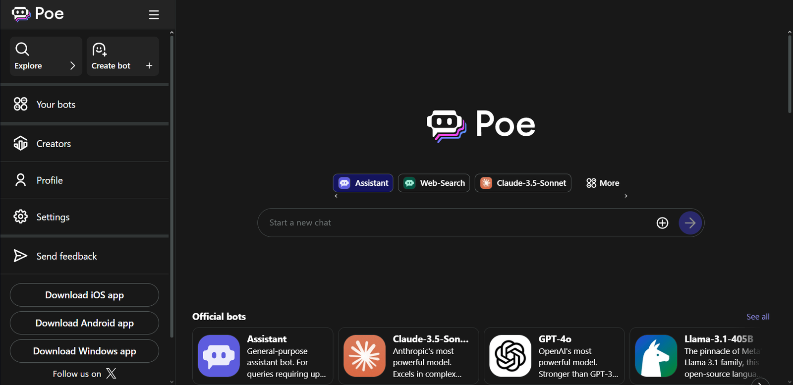 Poe AI Chat